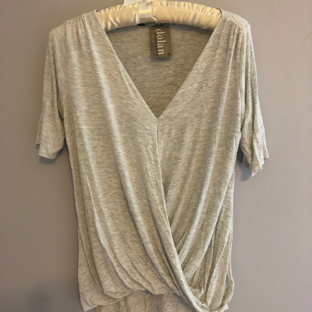 Dolan jersey drapey tee